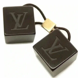 Louis Vuitton Women’s Chocolate Brown Hair Cubes Vintage